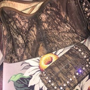 Mossy oak purse set